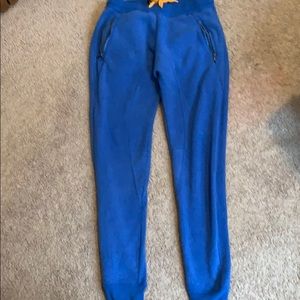 Blue joggers